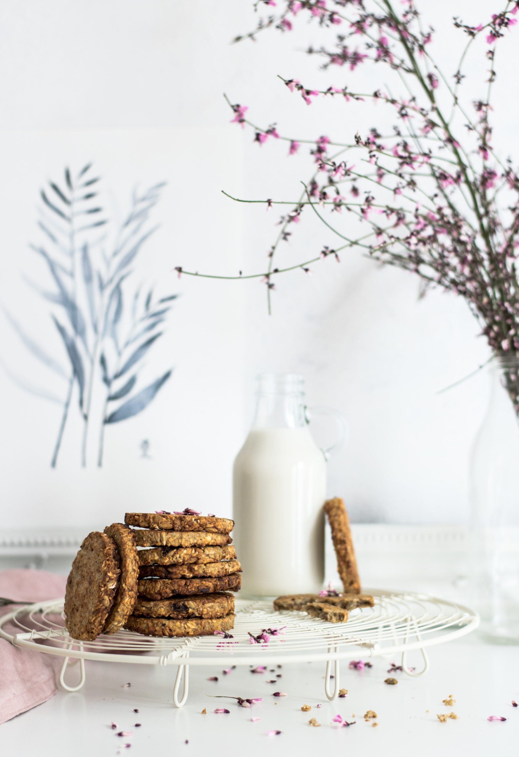 cookies with milk, how to shop smarter to lose weight. 