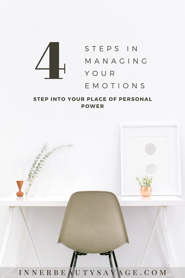 4 STEPS IN MANAGING YOUR EMOTIONS