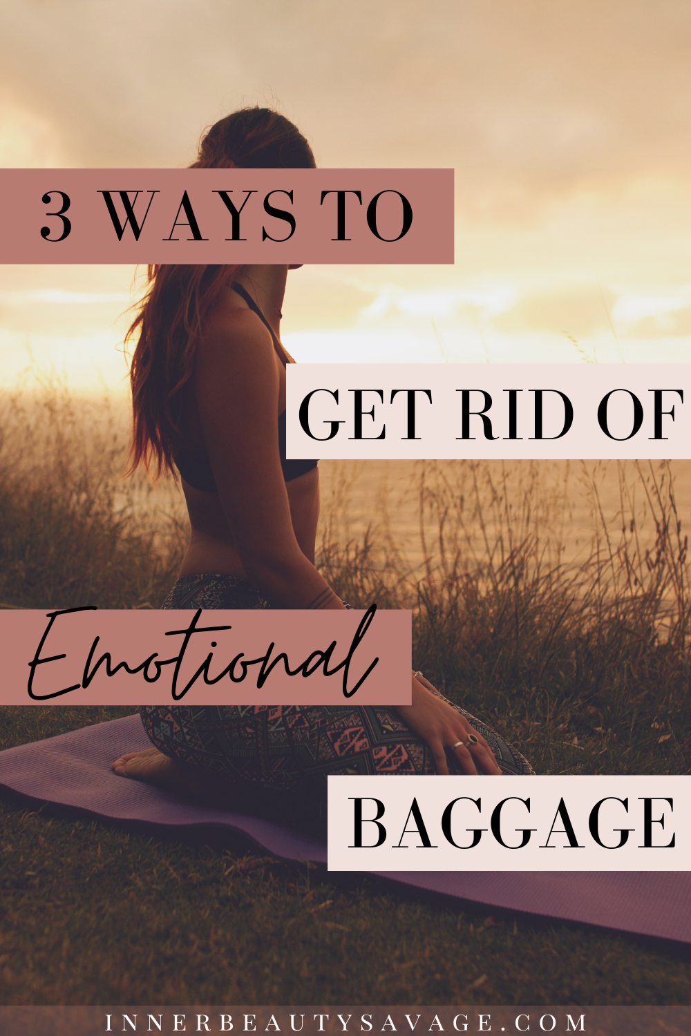 3 ways to get rid of emotional baggage picture
