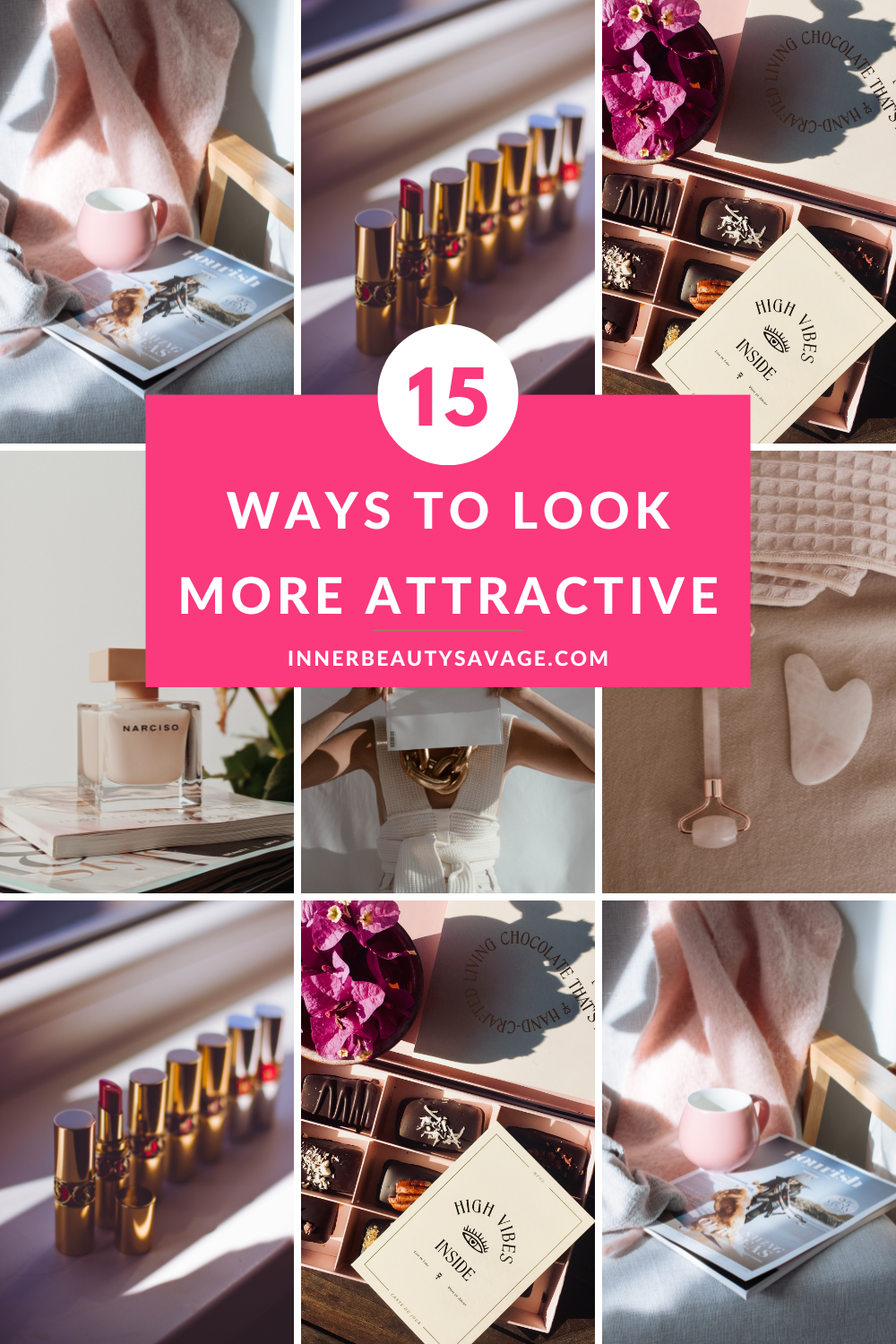 Blog post image on ways to look more attractive