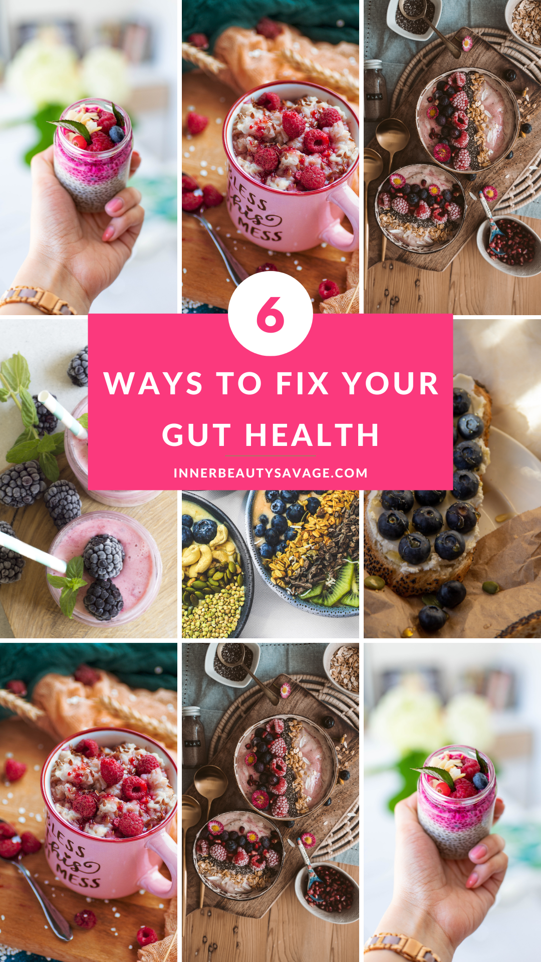 how to improve your gut heatlh pin