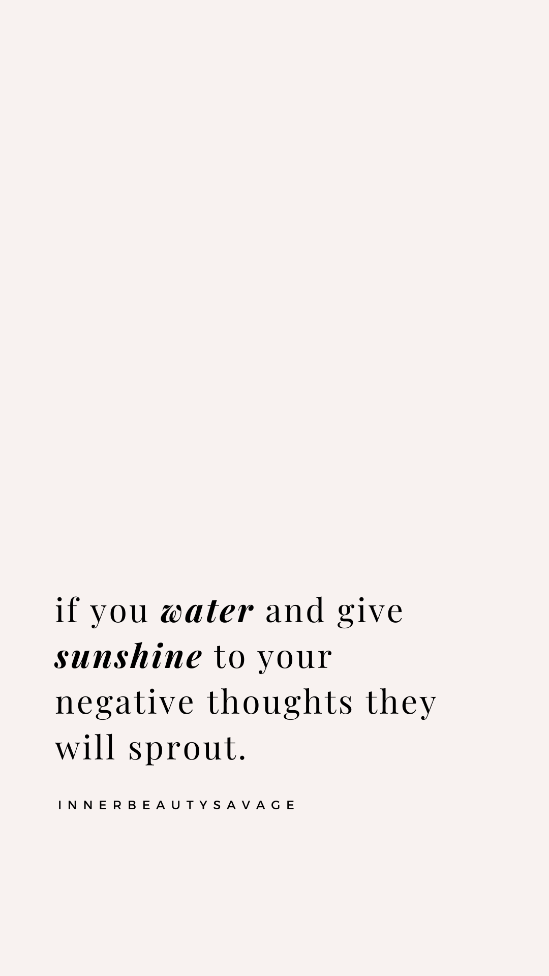 why you have negative thoughts quote

