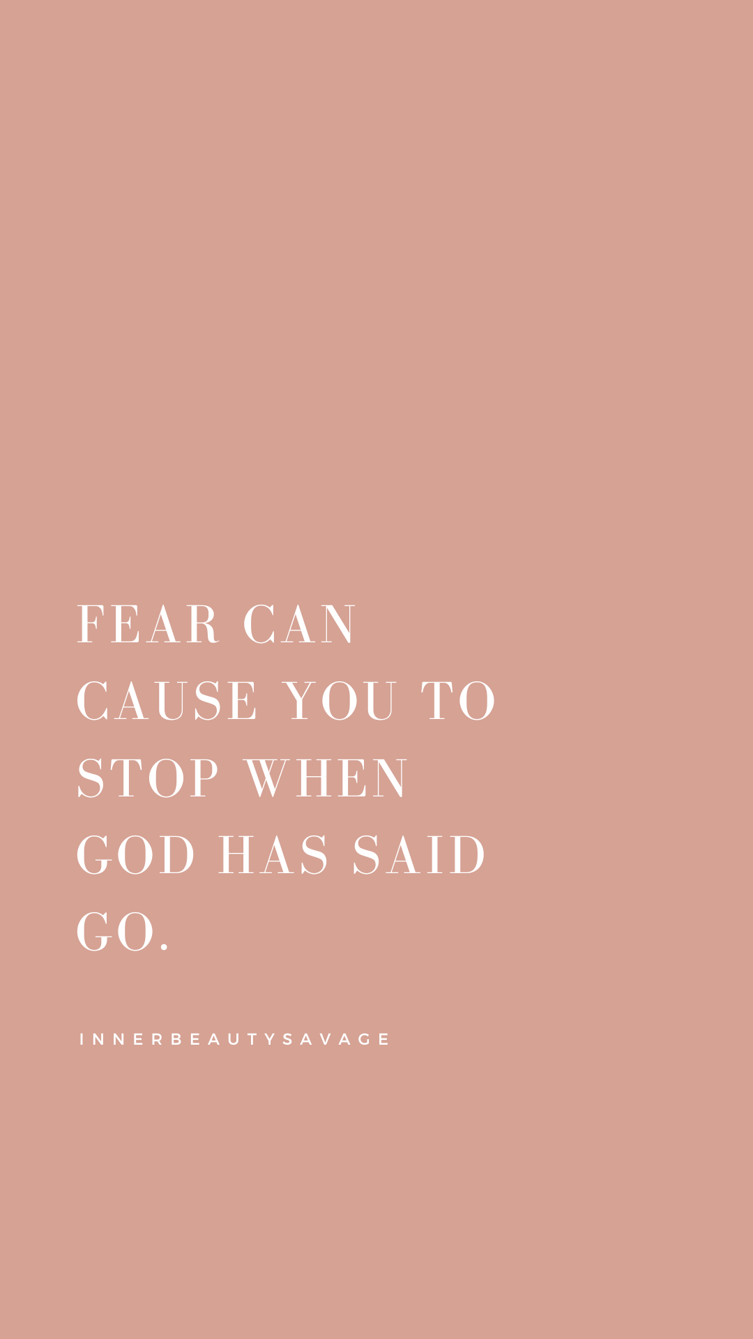 quote on fear